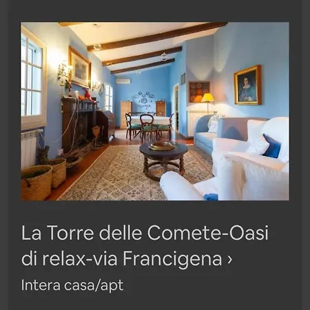 Villa La Torre Delle Comete -villa Lungo La Via Francigena *